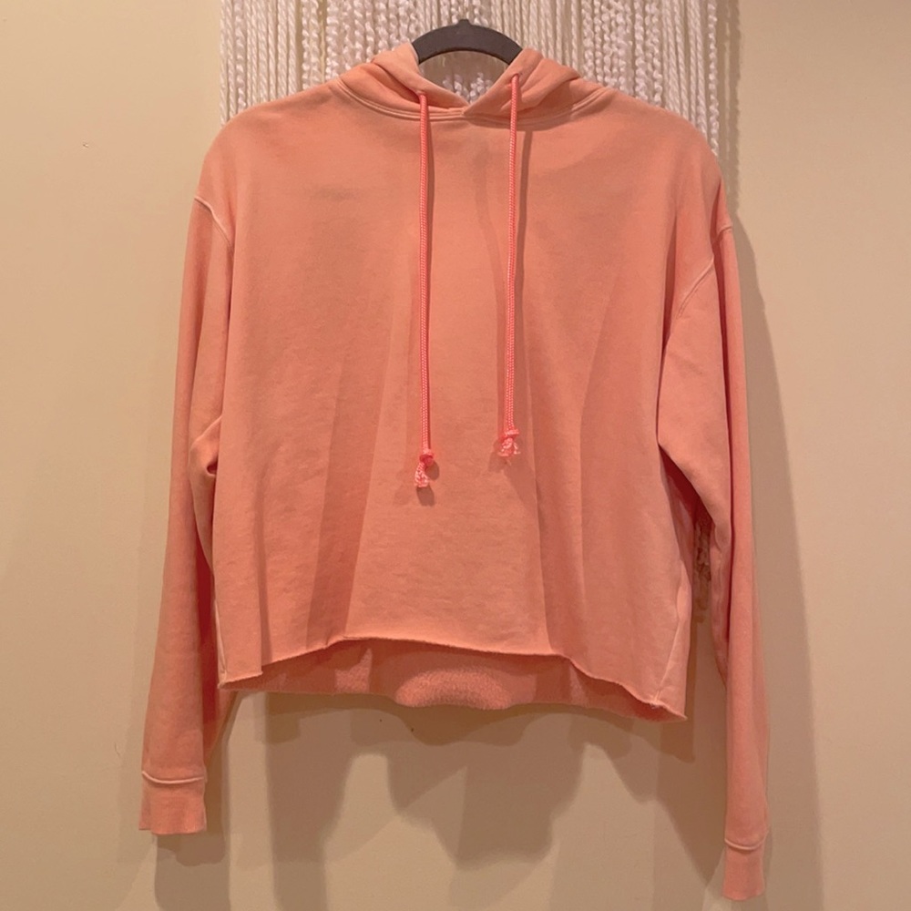 Wild Fable - Oversized Cropped Hoodie